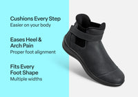 Orthofeet Blaire Hands-Free (Women's) - Black 01