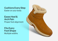 Orthofeet Bliss Hands-Free (Women's) - Camel 01