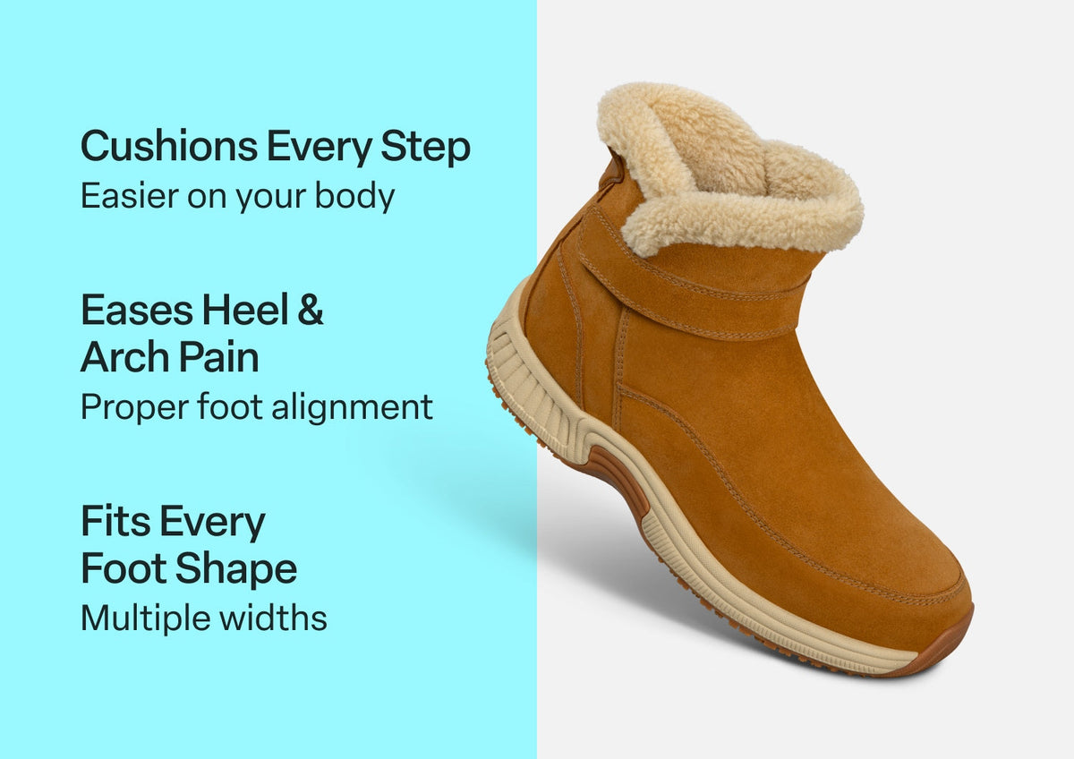 Orthofeet Bliss Hands-Free (Women's) - Camel 01