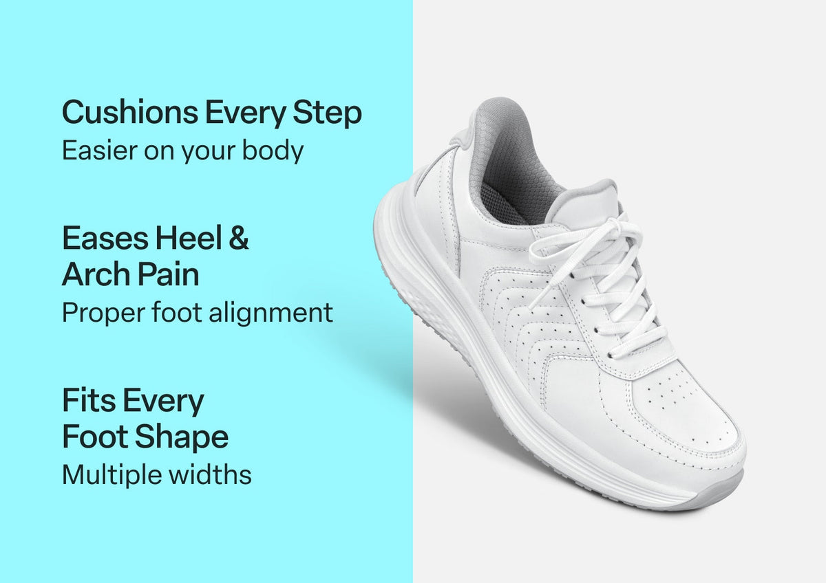 Orthofeet Roam Hands-Free (Women's) - White 01
