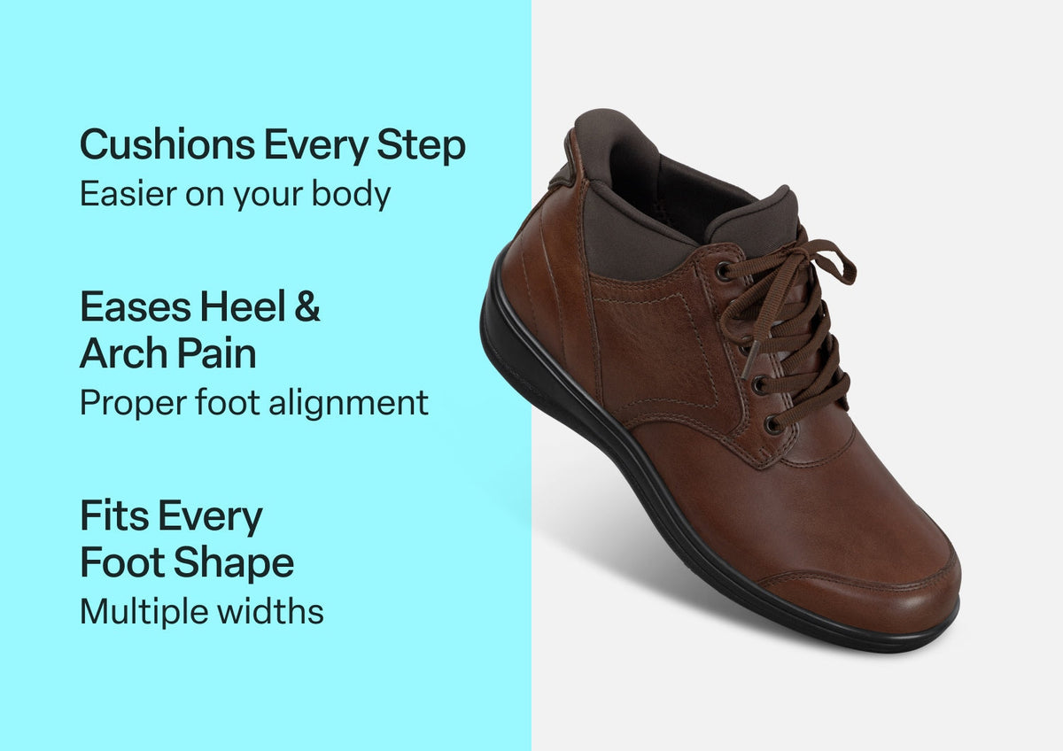 Orthofeet Rosel Hands-Free (Women's) - Brown 01