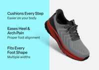 Gray/Red