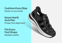 Orthofeet Venus Hands-Free (Women's) - Black 01