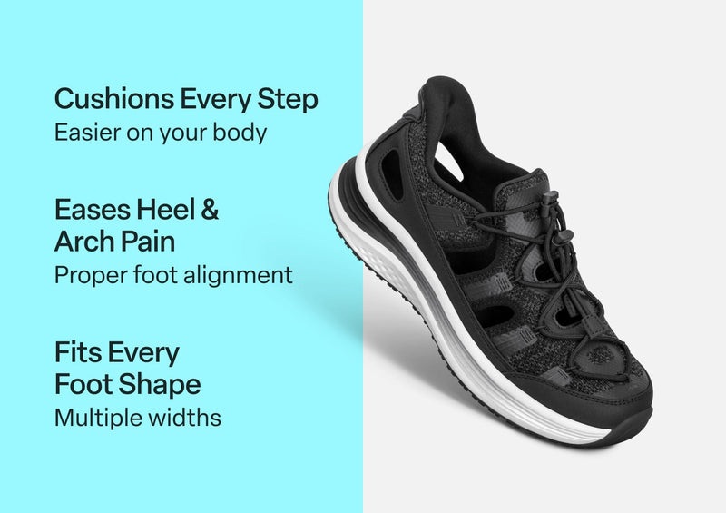 Orthofeet Venus Hands-Free (Women's) - Black 01