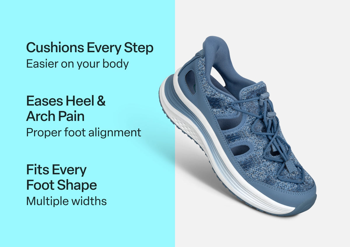 Orthofeet Venus Hands-Free (Women's) - Blue 01