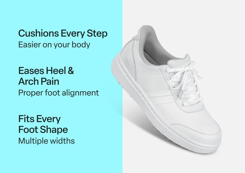Orthofeet Wander Hands-Free (Women's) - White 01