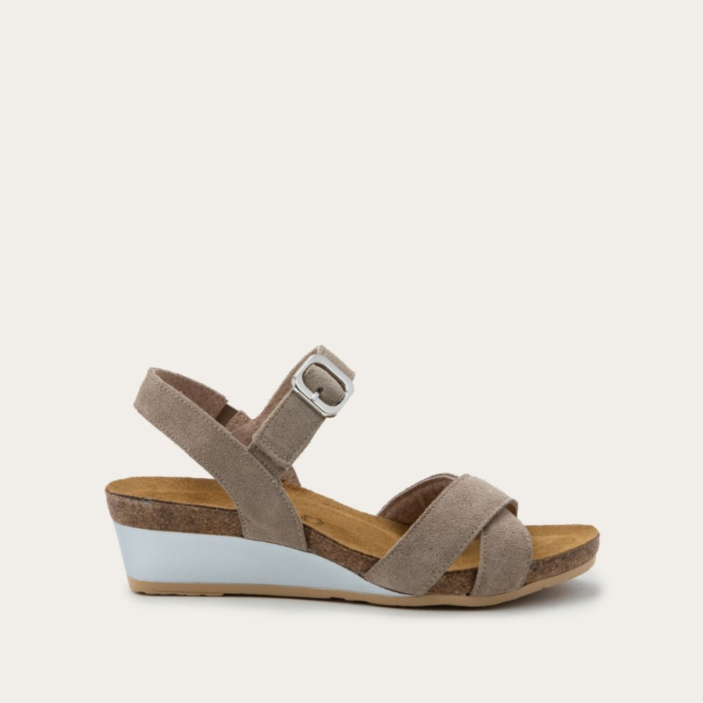 Naot Throne - Almond Suede 101