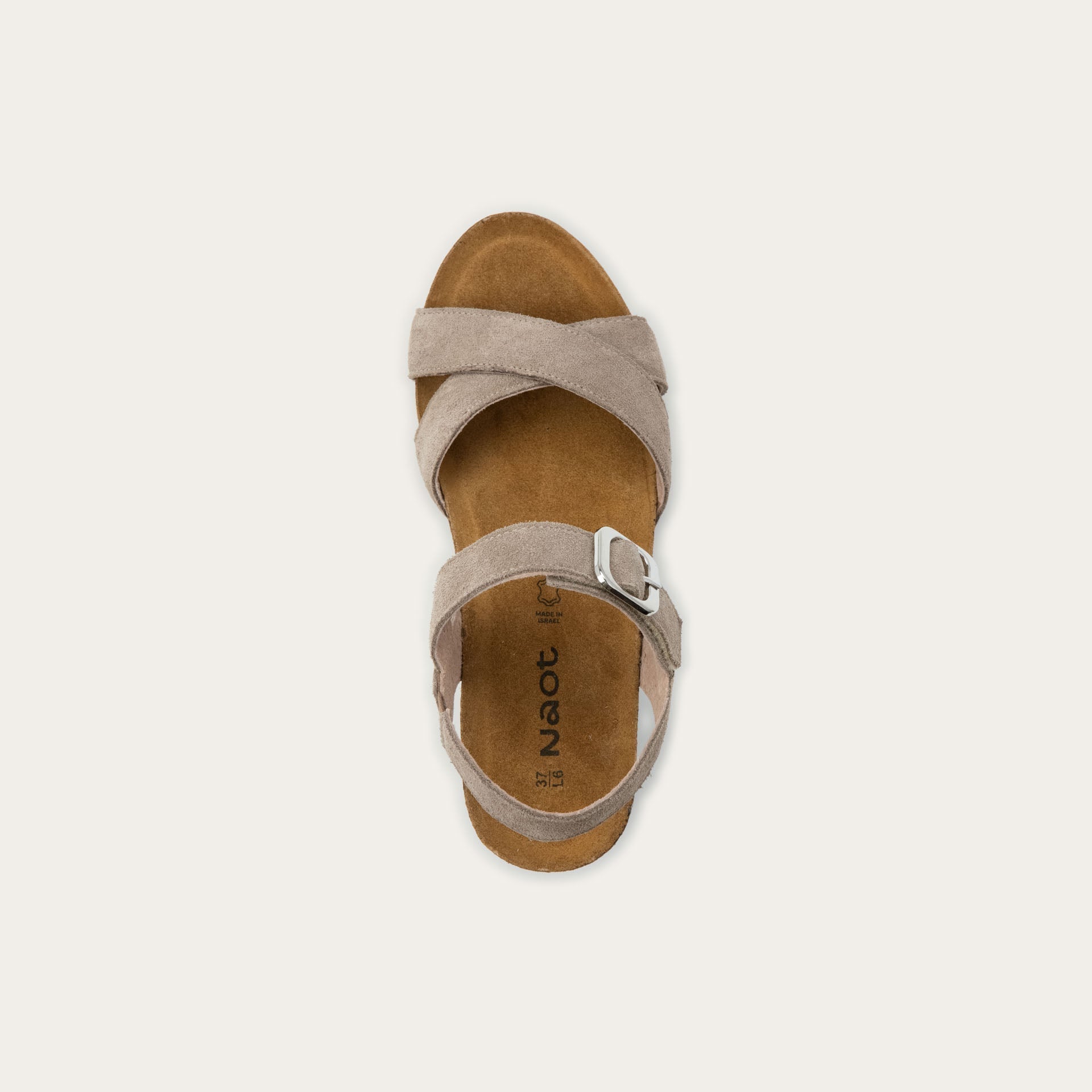Naot Throne - Almond Suede 101