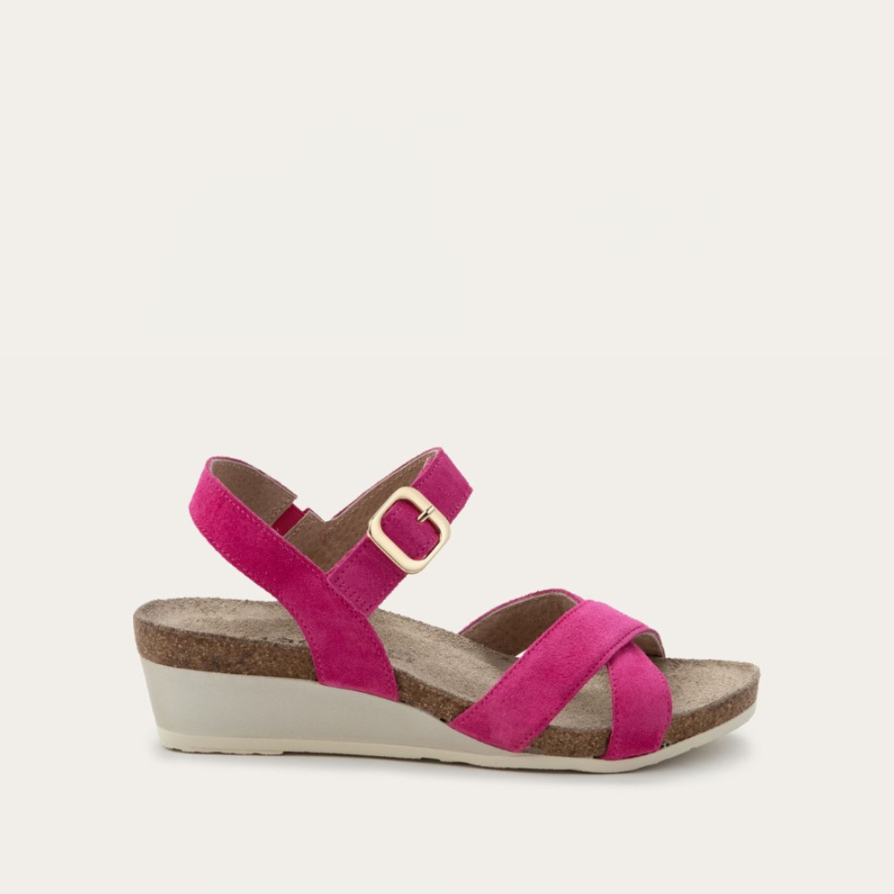 Naot Throne - Fuschia Suede 103