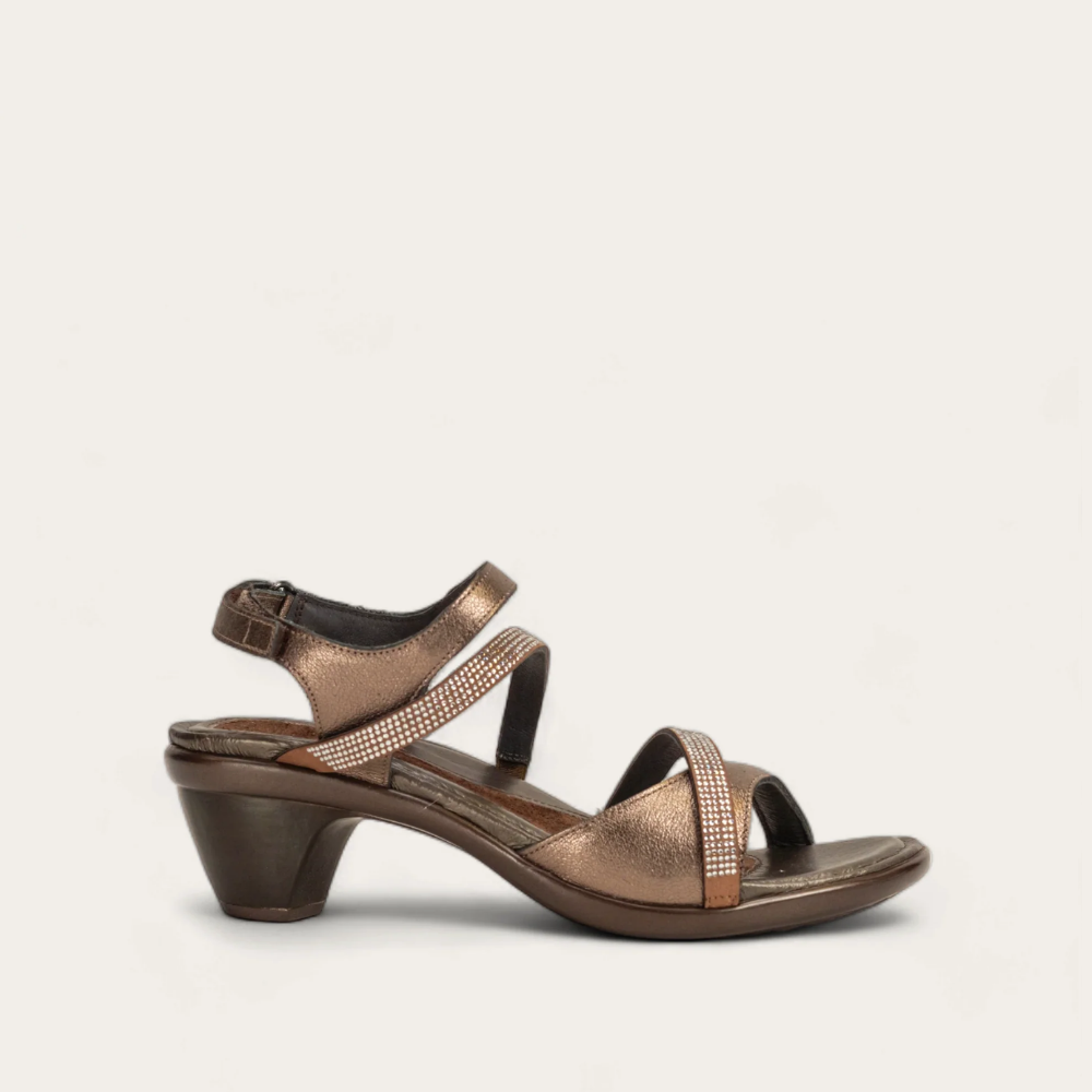 Naot Innovate - Radiant Copper Lthr/Brown w/ Copper Rhinestones 108