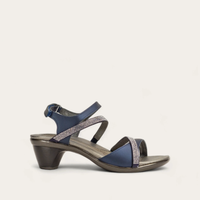 Naot Innovate - Polar Sea Lthr/Navy w/ Clear Rhinestones 105