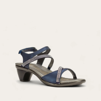 Naot Innovate - Polar Sea Lthr/Navy w/ Clear Rhinestones 105