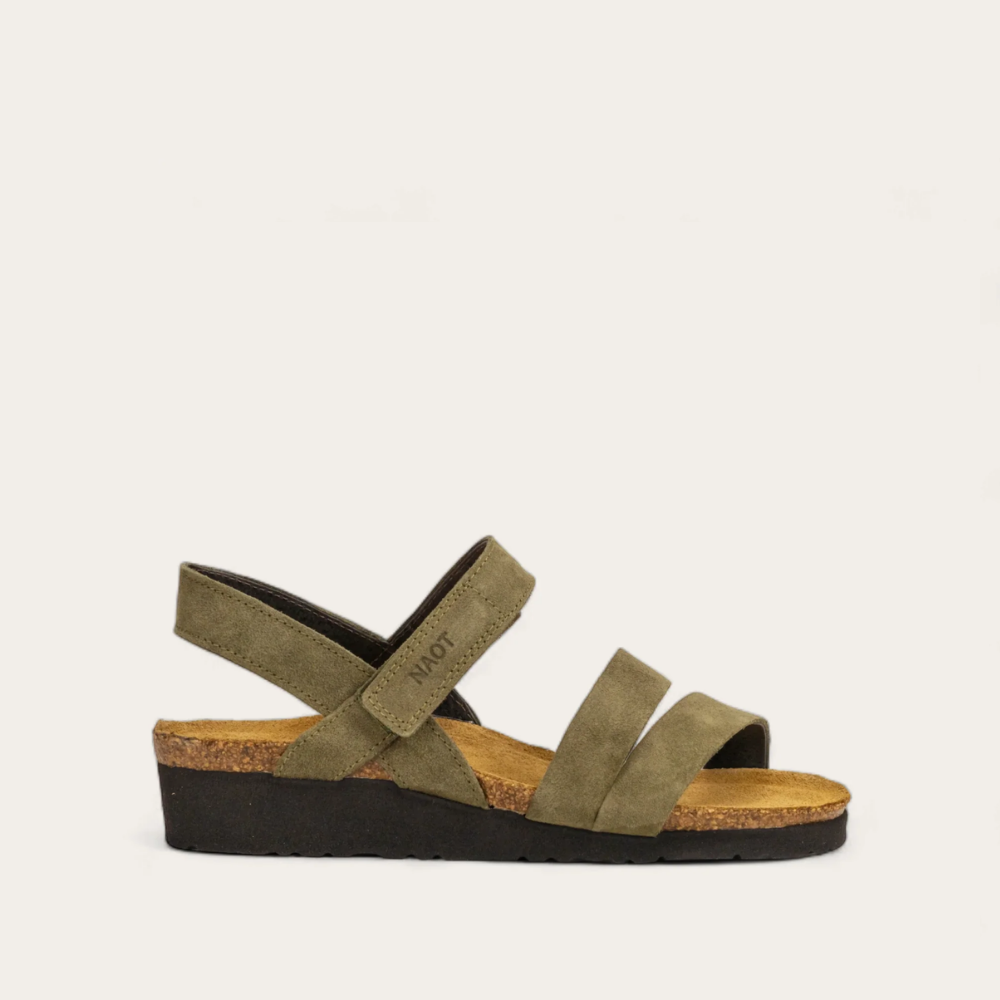 Naot Kayla - Oily Olive Suede 117