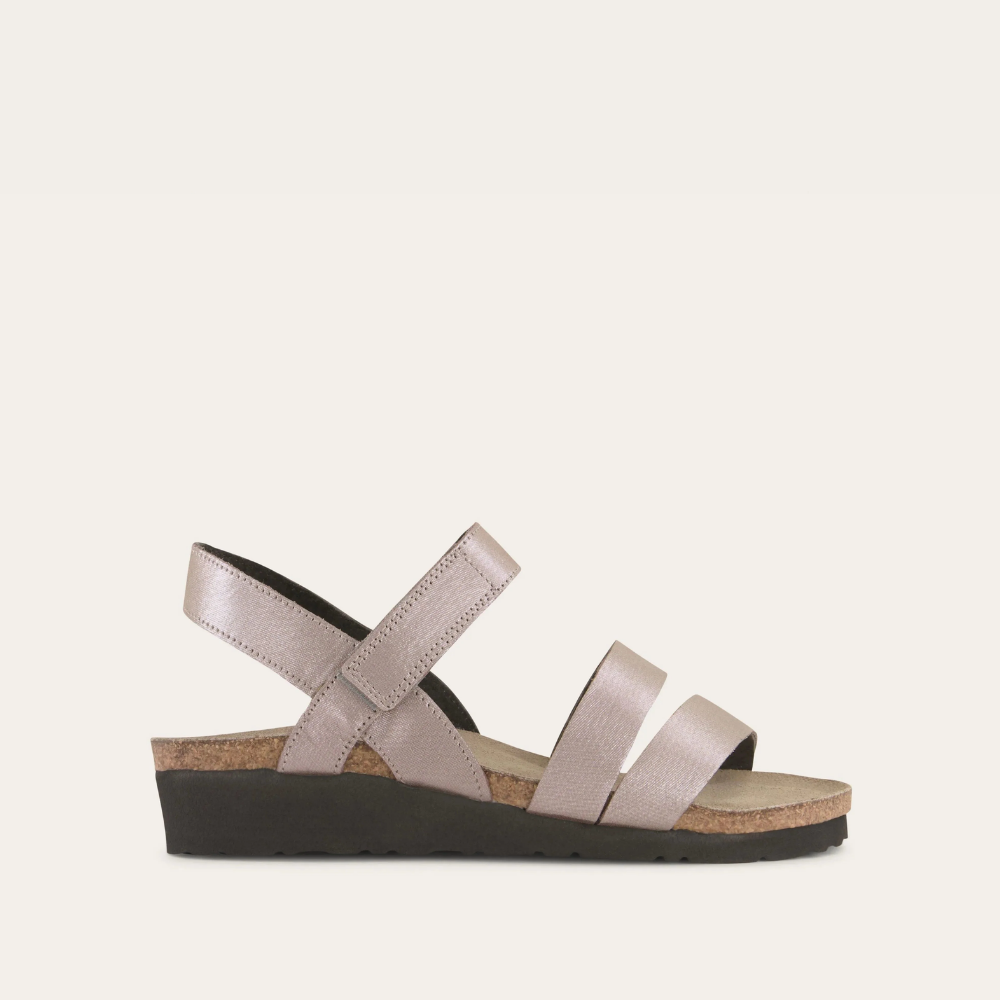 Naot Kayla Wide - Silver Threads Leather 107