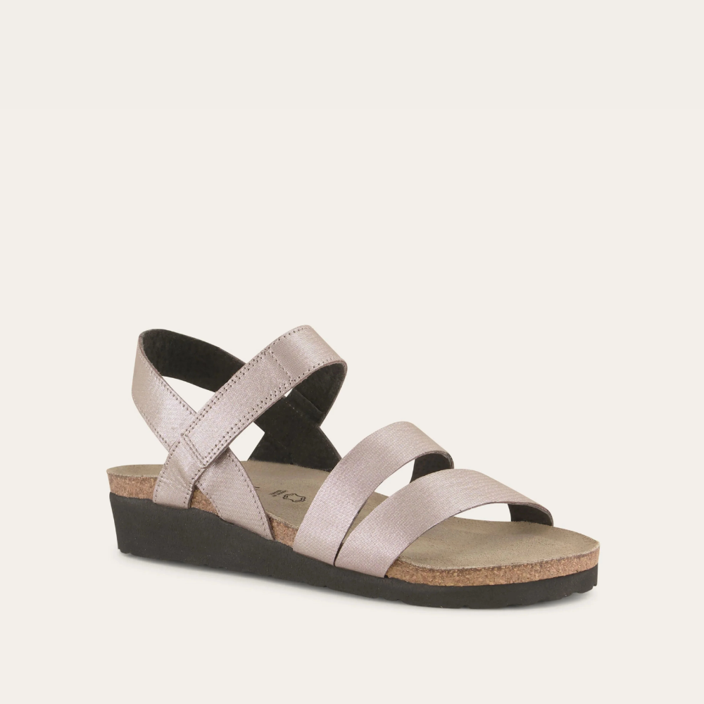 Naot Kayla Wide - Silver Threads Leather 107