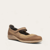 Naot Kirei - Almond Suede/Bark Nubuck/Soft Stone Lthr 104