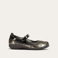 Naot Kirei - Soft Black Lthr/Metallic Onyx Lthr/Black Luster Lthr 111