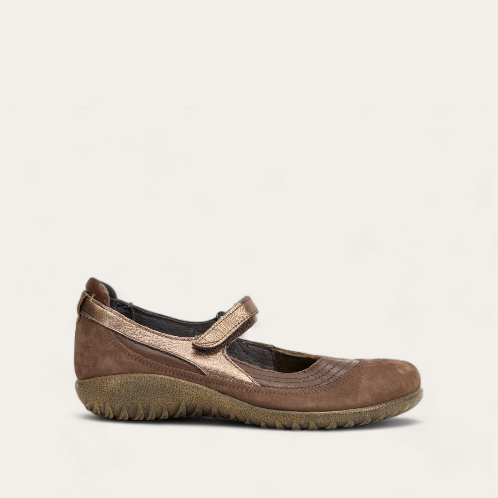 Naot Kirei - Toffee Brown Lthr/Coffee Bean Nubuck/Radiant Copper Lthr 112